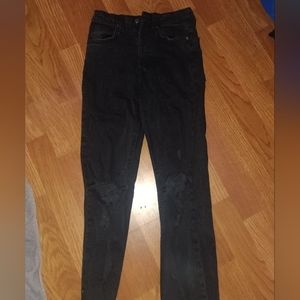Black ripped Jeans